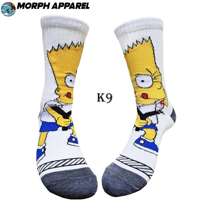 Kaos Kaki Oldschool - Kaos Kaki Karakter Simpson Katapel - Morph.Apparel - K9