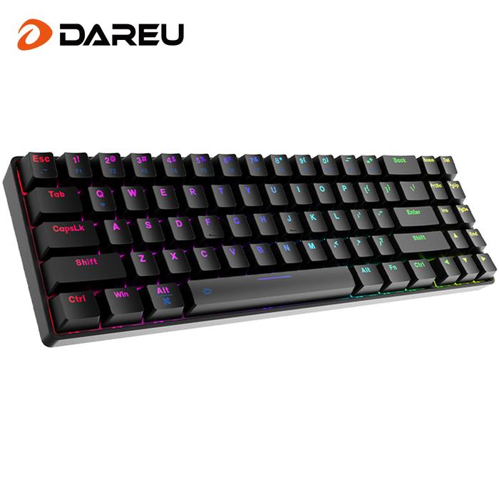 DAREU EK871 RGB Portable Gaming Mechanical Keyboard 71 Keys Tri-mode