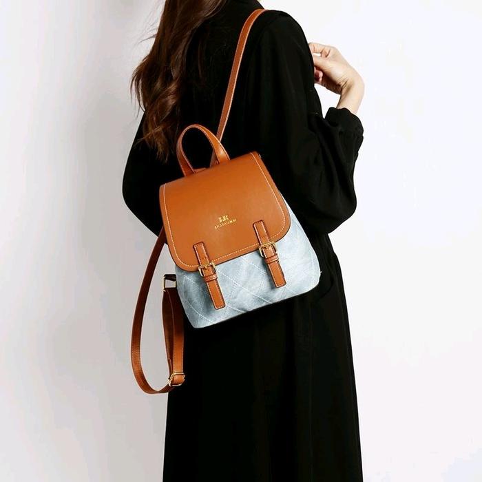 CRYSTAL DREAMS BAG - JTF093 - Tas Ransel Wanita Import | Tas Ransel Wanita Premium | Backpack Wanita
