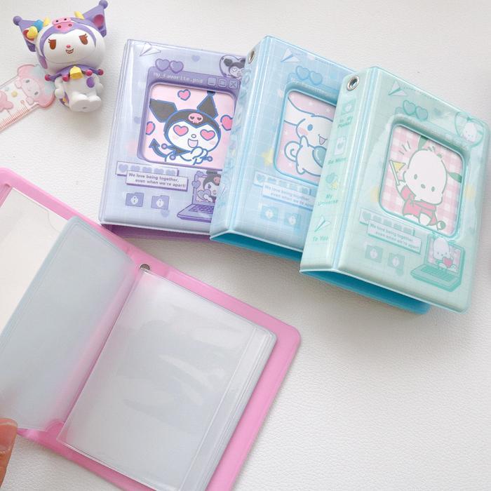 Binder sanrio photo album foto mini cinnamoroll kitty kolbuk photocard