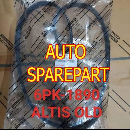FAN VAN V BELT TALI KIPAS 6PK1890 TOYOTA ALTIS OLD LAMA 6PK-1890 KI1