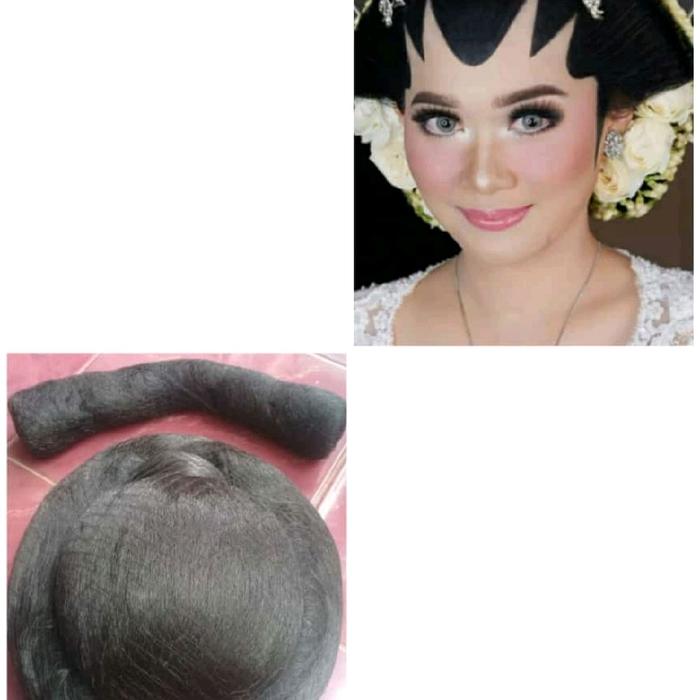 satu set sanggul jawa subal solo ukuran dewasa