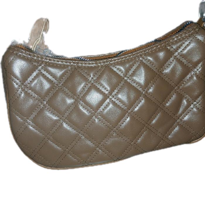 tas garis kotak ada tali panjang by biu.co Selempang Wanita Slingbag Kulit