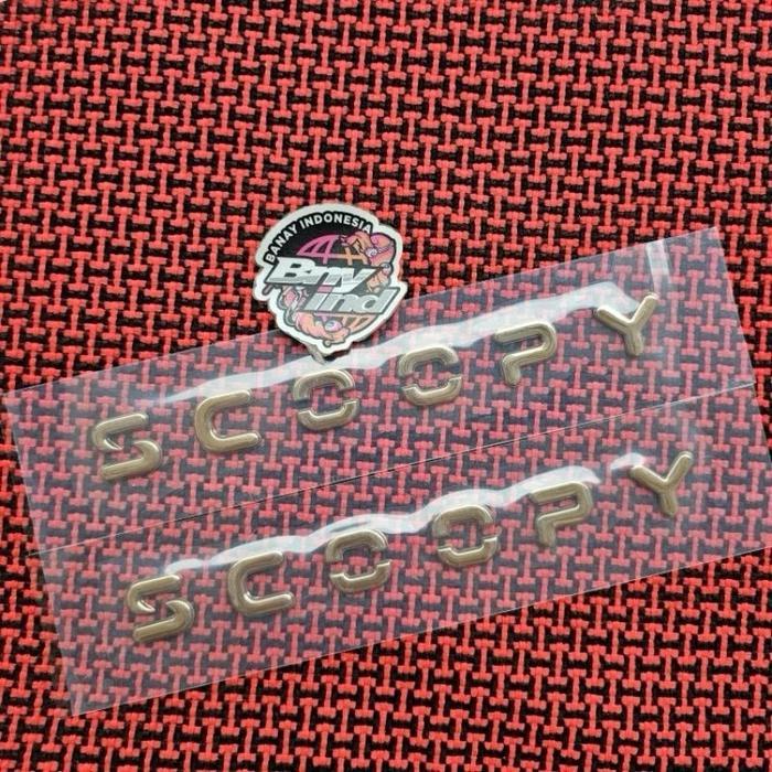 Emblem Honda Scoopy New 2024 [NTS]