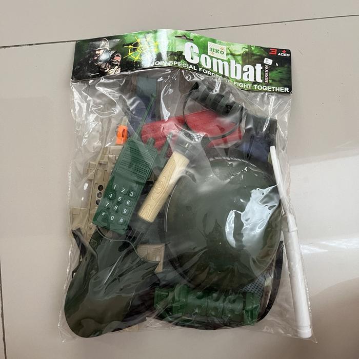 Mainan Perlengkapan Tentara / Polisi Combat