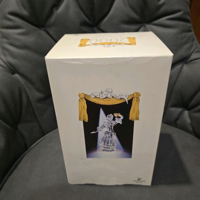 Swarovski Figurine Kristal Tahun 2000 Columbine Edisi Terbatas Koleksi Tahunan