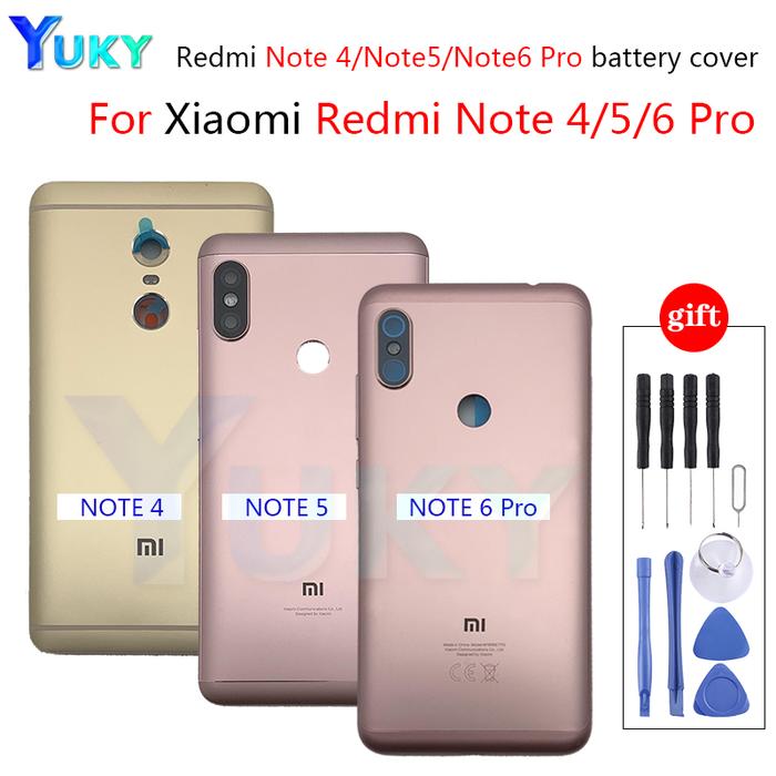 for Xiaomi Redmi note 6 pro Battery Cover Camera back cover  Redmi 6