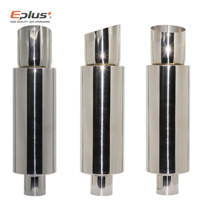 Epplus Knalpot Mobil Pipa Lurus Knalpot Pipa Ekor Universal Antarmuka