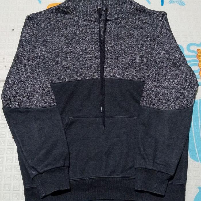 Jaket Sweater Hoodie Merk Ghost Republic size M fit L bekas second preloved