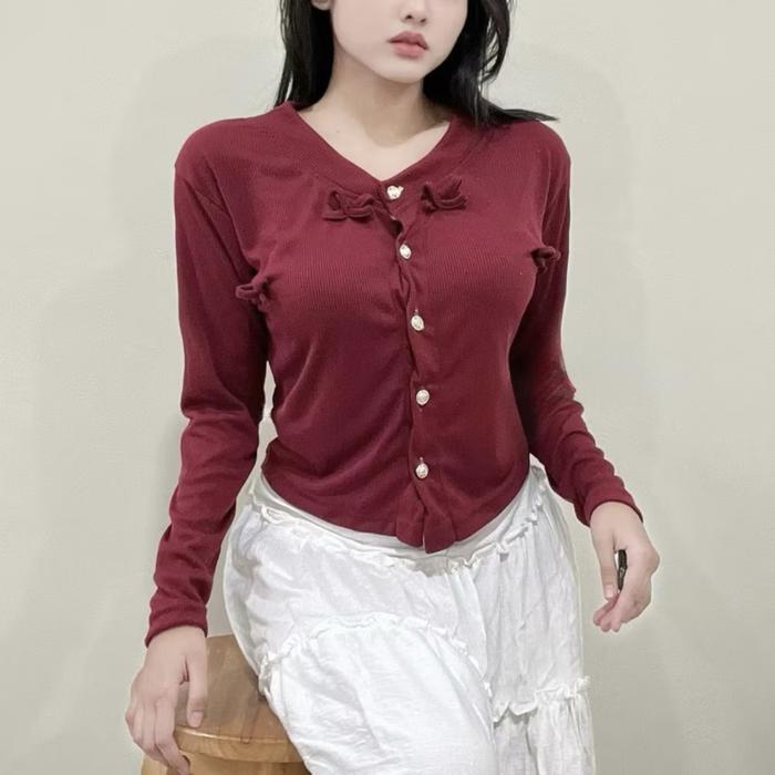 Lavinia Cardigan Pita Coquette / Cardigan Coquette / Cardigan Knit / Cardigan Pita / Cardigan Wanita