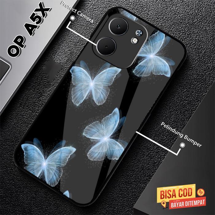 Casing Hp For Oppo A5X 2025 Terbaru Silicon Hp Dilengkapi Pelindung Camera Casing Mewah For Oppo A5X