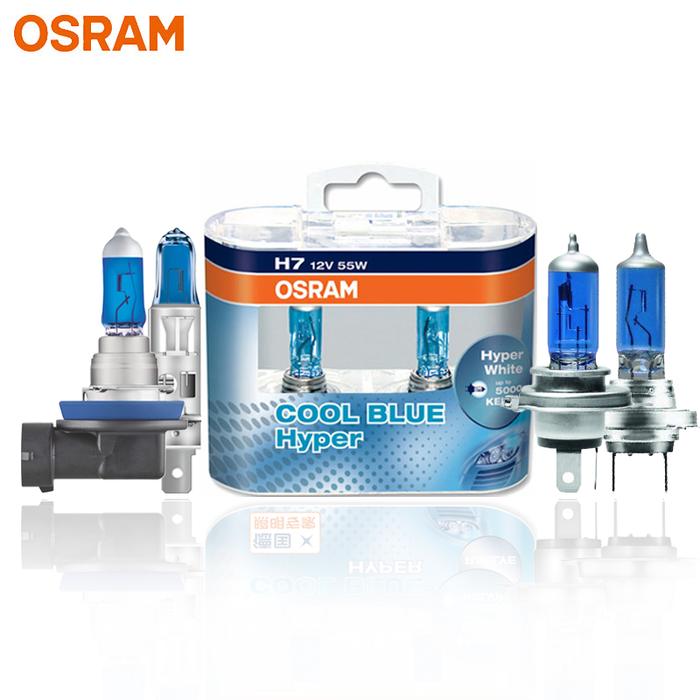 OSRAM  H7 H4 H1 H11 HB3 9005 HB4 9006 Halogen Headlight Car Light