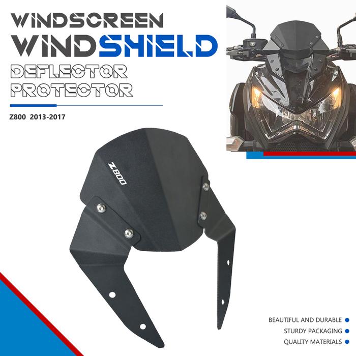 For KAWASAKI Z 800 Z800 2013 2014 2015 2016 Motorcycle Windshield