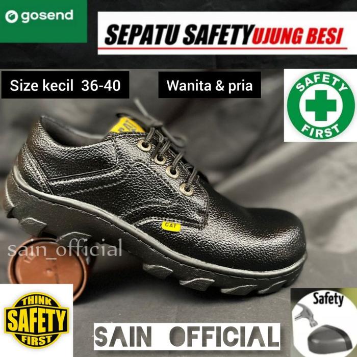 Sepatu Safety Ukuran Kecil 36-4 Wanita Pria