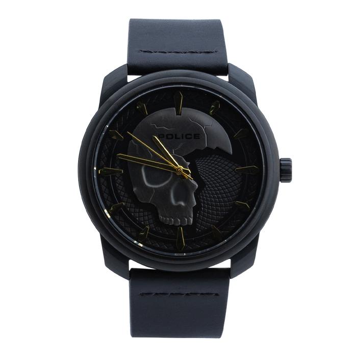 POLICE Jam Tangan Pria PL.15714JS/61 Black Quartz