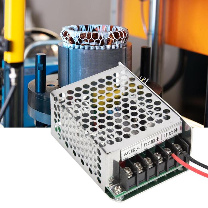 DC Motor Speed Controller Regulator Input With Filter Capacitor