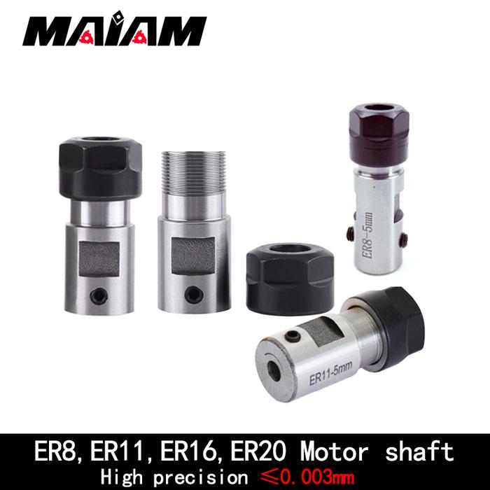 ER8 ER11 ER16 ER20 C10 C16 C20 C25 tool holder motor shaft post