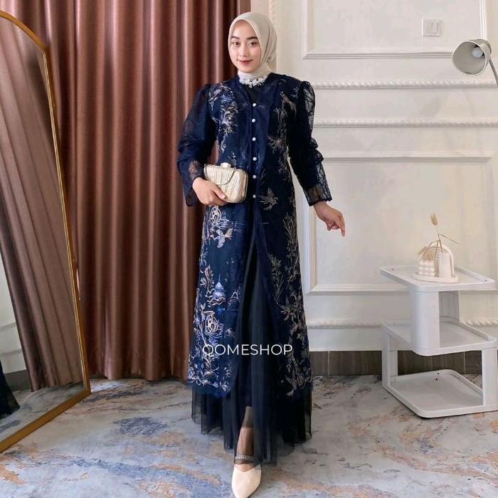 Outer brokat-Outer Brokat Lebaran-Outer Brokat Kekinian-Outer Brokat Viral-Tunik Brokat