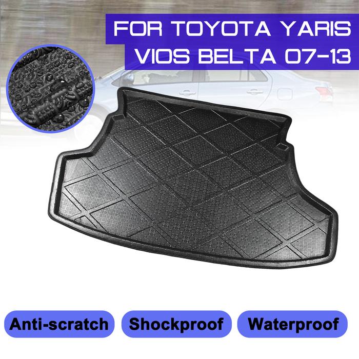 Untuk Toyota Yaris Vios Belta 2007 2008 2009 2010-2013 Karpet Lantai