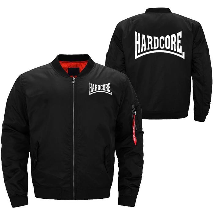 Hardcore Ma1 Bomber Jacket Pilot Men's Outerwear Army Flight Coat windproof waterproof Windbreaker M