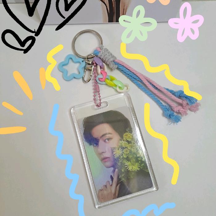 [Free Photocard] Photocard Holder Acrylic Kpop/ Gantungan tas Card Holder Acrylic
