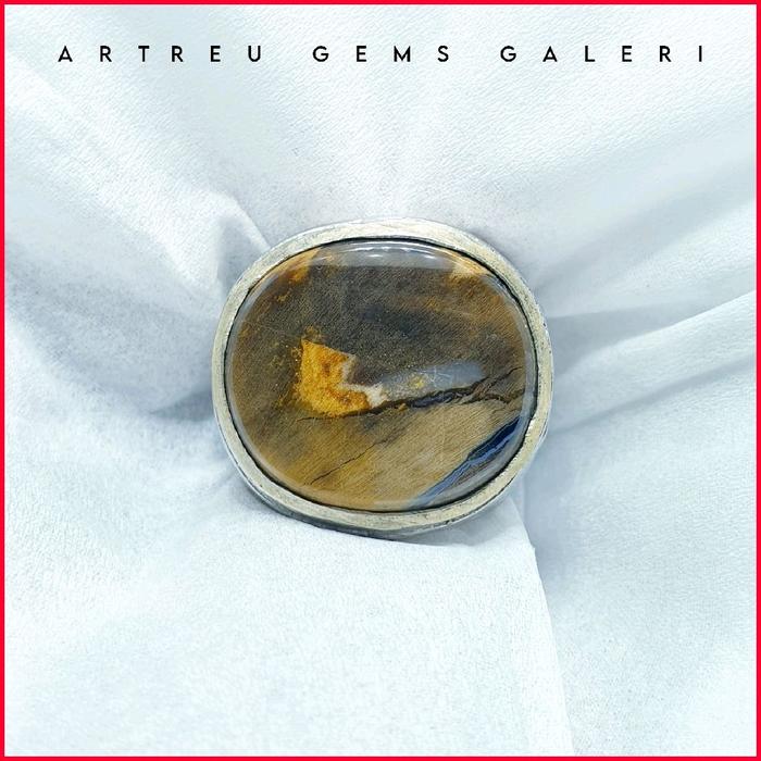 Batu Fokay Gambar ( Pipa Udut / Trompet ) | Cincin Batu Akik Ring 5-10