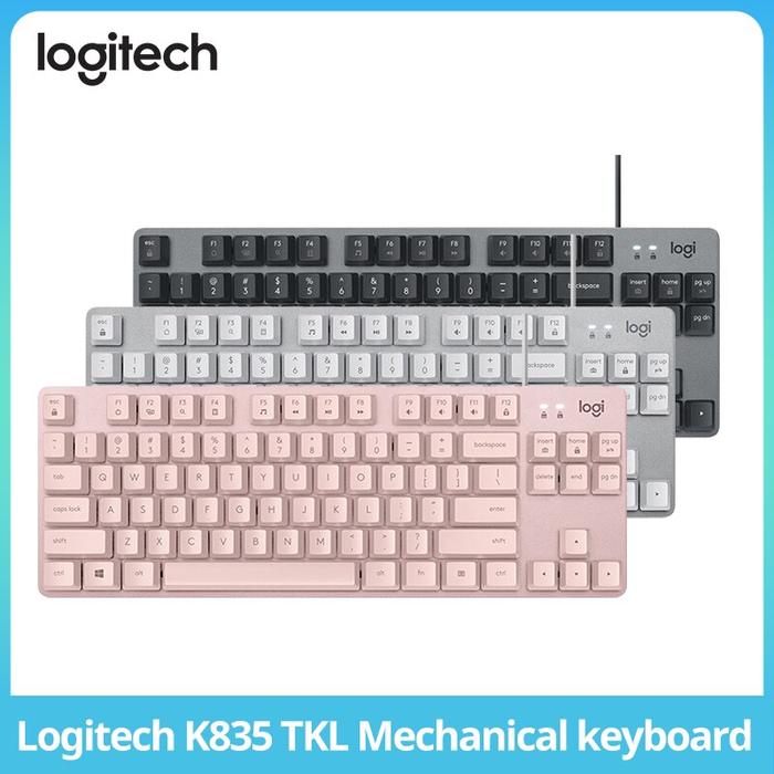 Logitech K835TKL Wired Mechanical Keyboard Key Cap 84 Small Keys