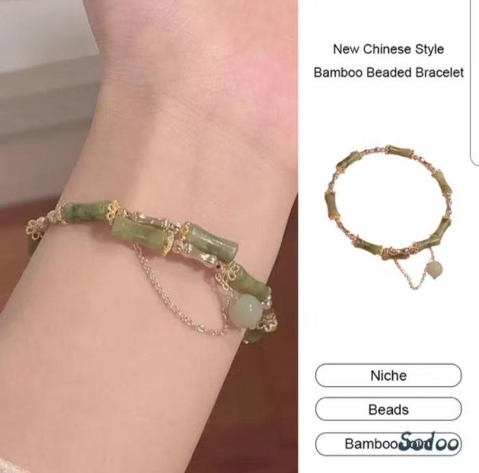 Gelang Bambu Giok Hetian gen 2 FN
