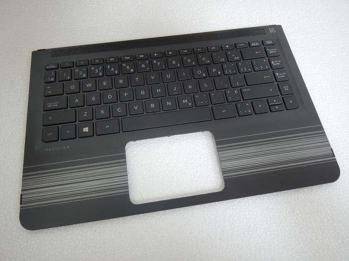 856047-001 palmrest with keyboard for HP Pavilion x360 13 13-u