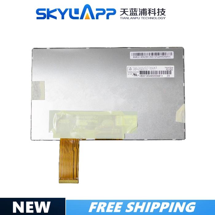 7 Inch HSD070PFW3 Rev: 0-C01 HSD070PFW3 Layar LCD 40 Pin 1024*600