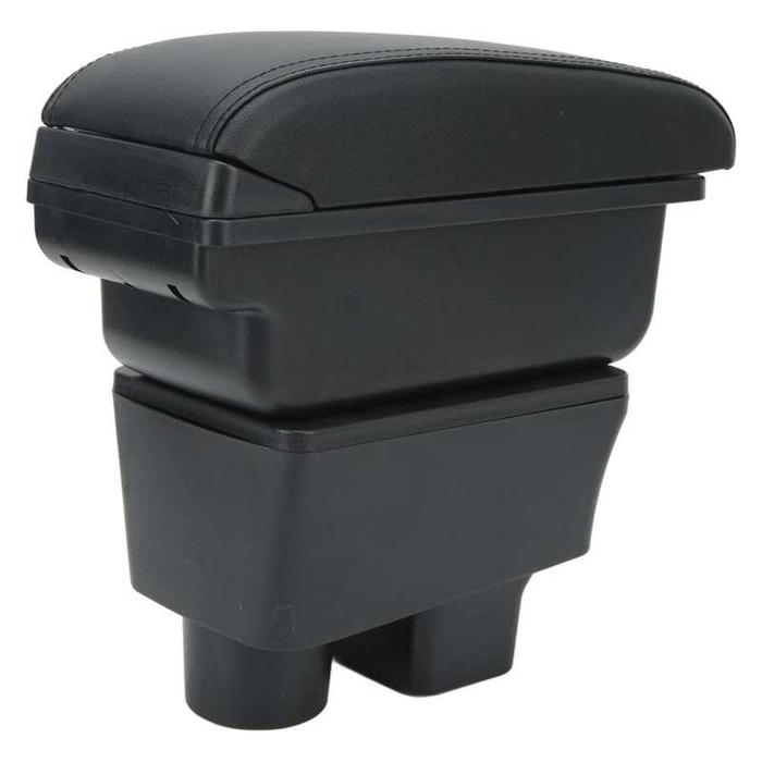 Car Console Armrest Box Auto Console Storage Box Soft PU Leather