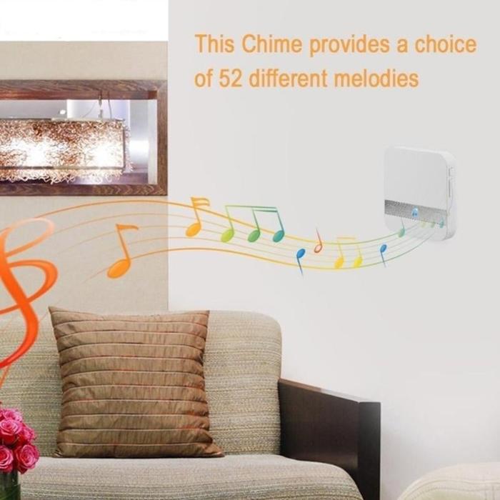 Wireless Wifi Remote Smart Doorbell Ring Door Bell Ding Dong Machine