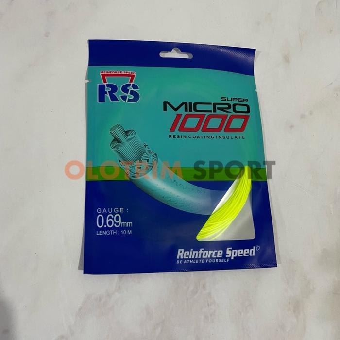 Senar Badminton RS Micro 1000 Original Berkualitas