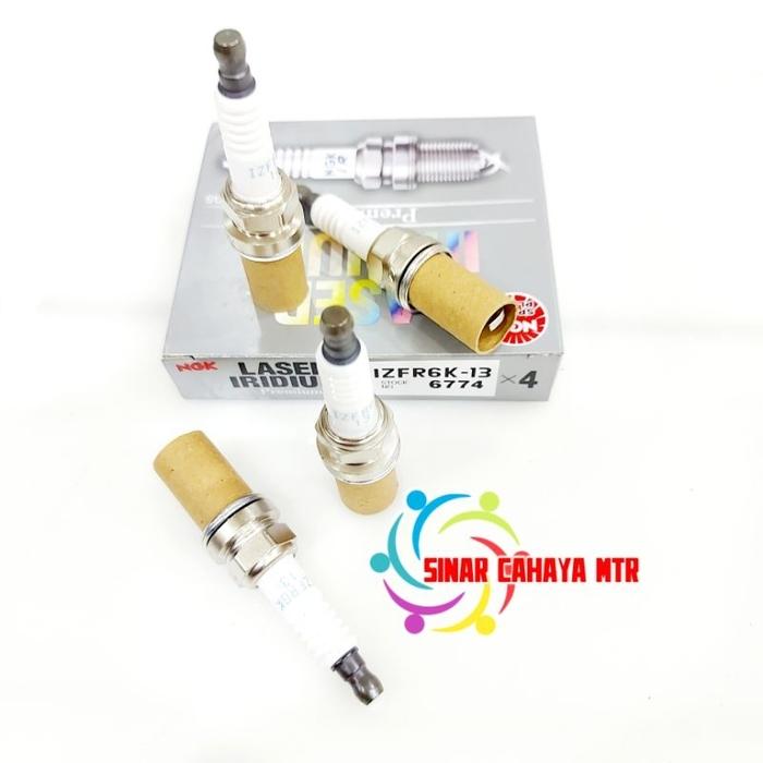 BUSI IRIDIUM NGK SUZUKI VITARA/GRAND VITARA/BALENO/AERIO/SX4 X-OVER K13 HARGA 4PCS 1SET GARANSI 1BUL