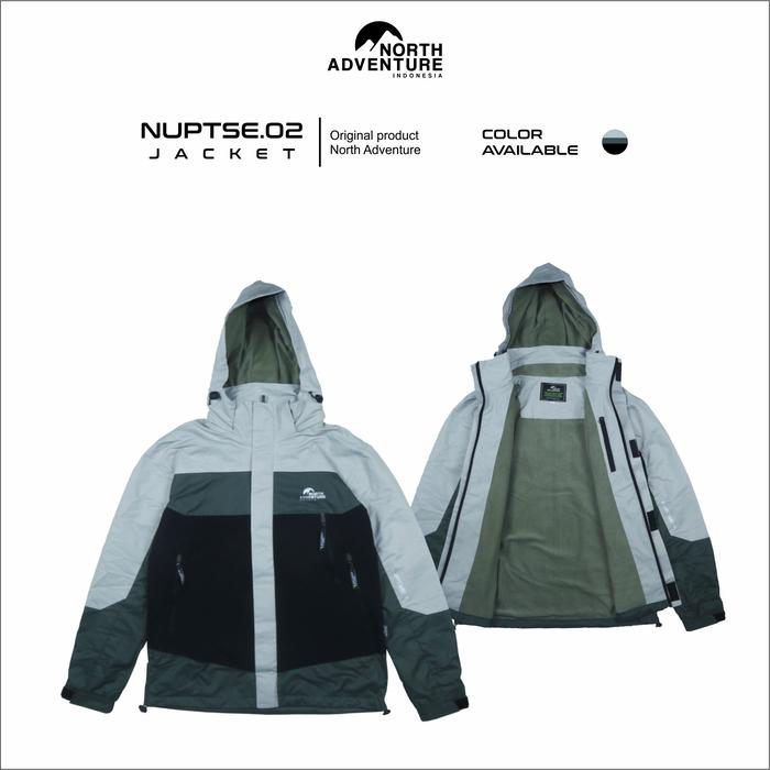 North Adventure Jaket Waterproof Nuptse.02