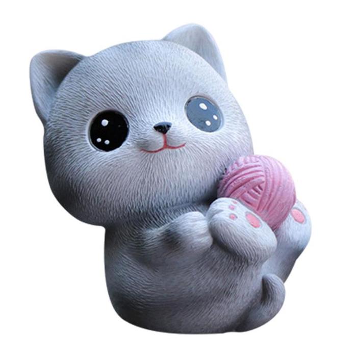 Car Interior Cat Ornaments Cat Statue Cat Characters Toys Cat Statue