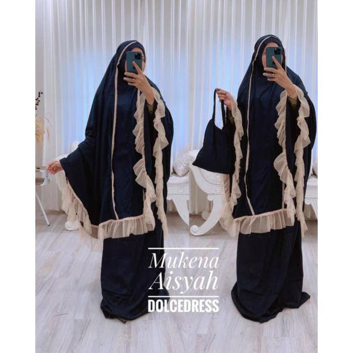 Mukena Dolce Dress Aisyah Big Size By Dolce Dress Ori