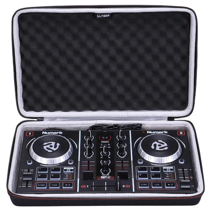 LTGEM EVA Hard Case for Numark Party Mix | Starter DJ Controller -