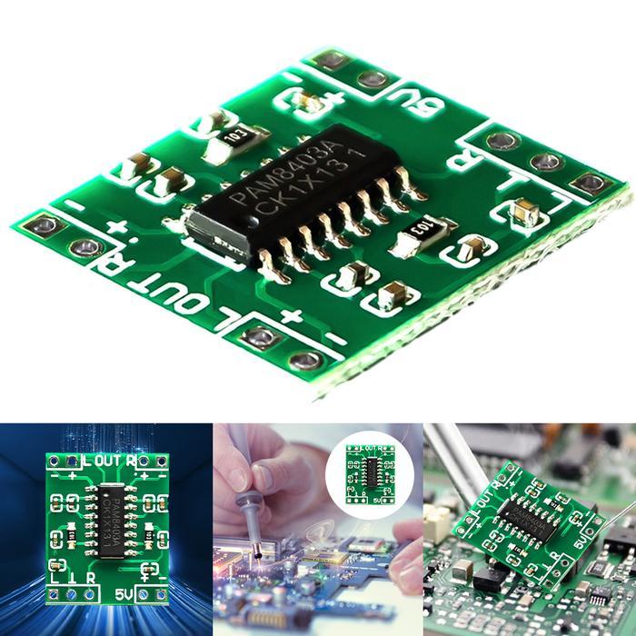 1-10Pcs Pam8403 Mini Power Amplifier Board 2-Channels Stereo Audio Amplifier Module For Arduino 2.5V