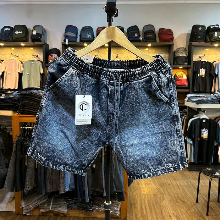 CELANA PENDEK JEANS CELCIUS KOLOR/BOARDSHORT JEANS COWOK TERBARU