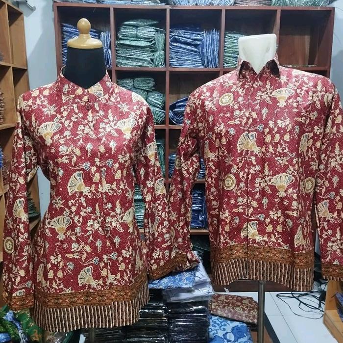 BATIK PPNI KEMEJA BATIK PPNI BLUS BATIK PPNI SERAGAM BATIK PPNI KATUN PRIMIS