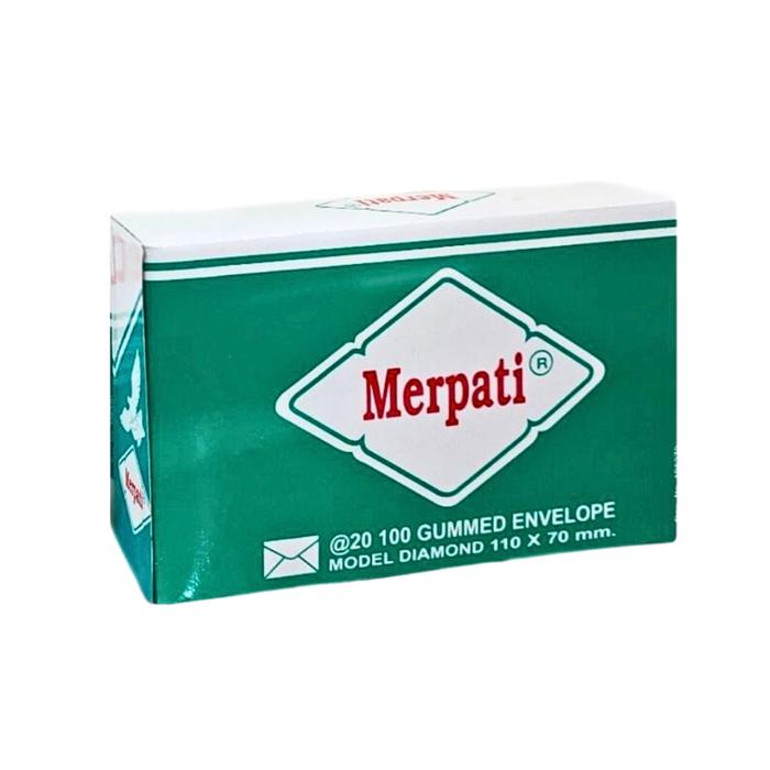 Amplop Mini Merpati / Amplop Uang Polos / Amplop 110X70Mm(100 Lembar)