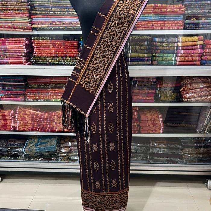 Setelan uis/ songket/ sarung karo terbaru!!