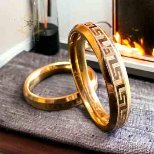 Cincin Titanium Model Gravis Vercace Anti Karat