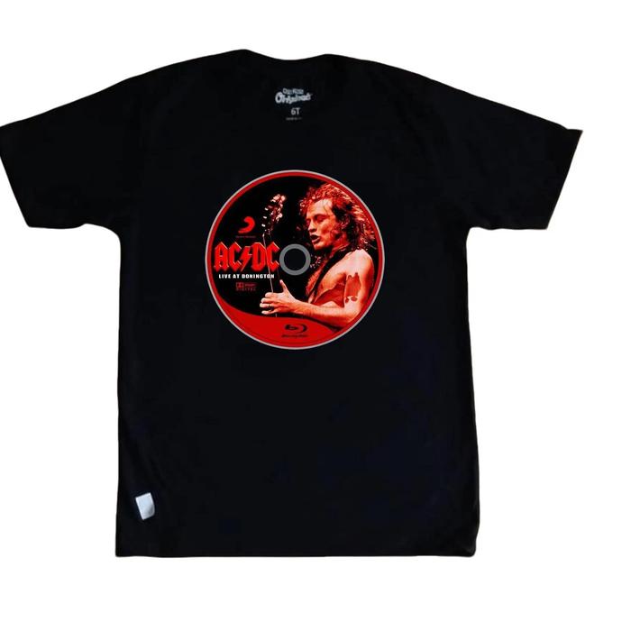 Kaos Anak Band Lagent Rock ACDC Kaset Vinyl Classic Punk Pop Music Anak Laki Perempuan Band Rock Cla