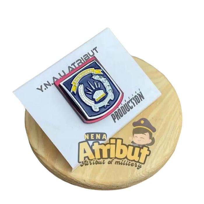 Nena Atribut PIN WING BRIVET BHAYANGKARI POLRI  Atribut PDL Polri Desain Bordir Komputer Timbul 3D K