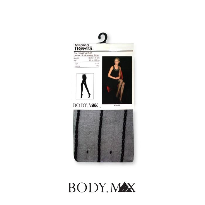 Stoking Terbaru Bodymax Tights Fashion Garis Sheers Free Size - Best Seller