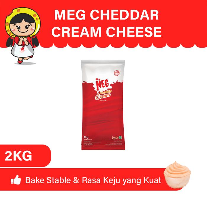 MEG Cheddar Cream Keju 2 Kg