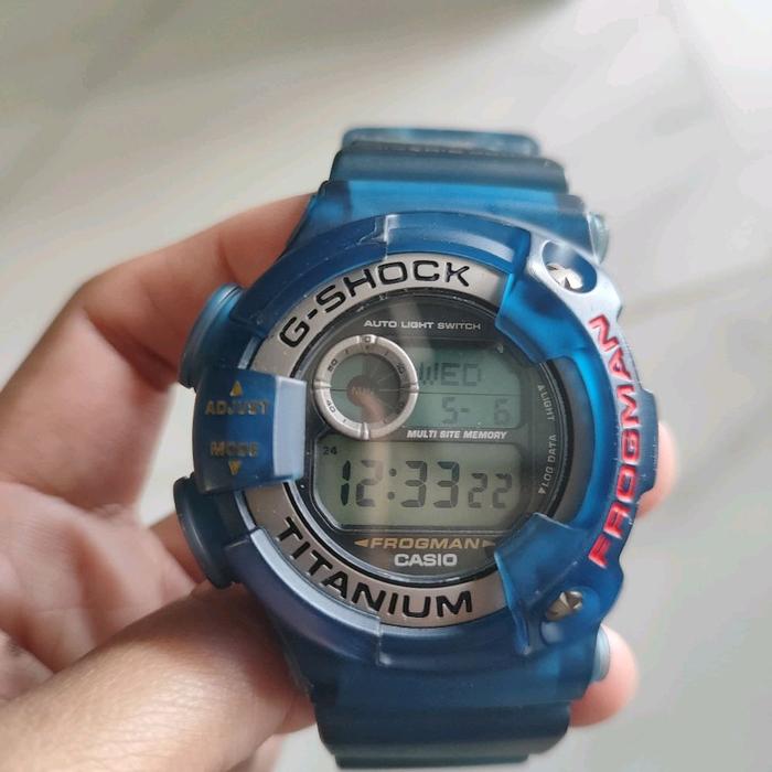 Casio Gshock Frogman Dw 9900 Japan Titanium (bekas)