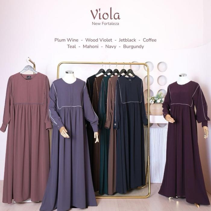 VIOLA SET GAMIS AFIFATHIN | GAMIS SET SYAR’I PREMIUM | GAMIS AFIFATHIN TERBARU | GAMIS DAILY